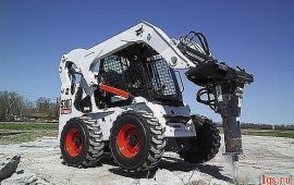 Аренда мини погрузчика Bobcat S130 заказ