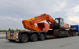 Аренда трала от 20 до 80 тонн. Перевозка негабарит