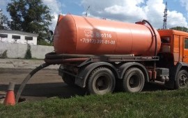 Ассенизатор 10 м3 услуги. Откачка септиков.
