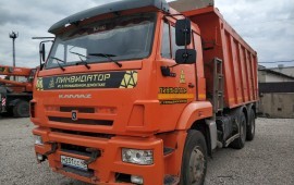 Аренда самосвала КАМАЗ З6520-43