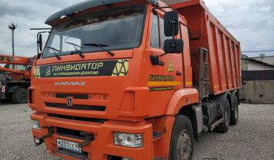 Аренда самосвала КАМАЗ З6520-43 в Липецке