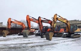 Гидравлический экскаватор HITACHI ZX230LC аренда