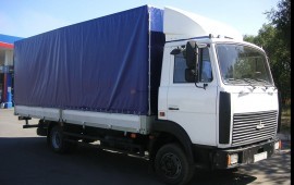 Услуги грузоперевозки МАЗ 8 т, 40 м3