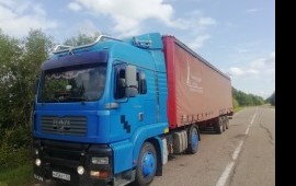 Перевозки грузов. Длинномер тентованный.