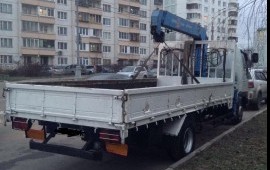Манипулятор- кран аренда услуги грузоперевозки