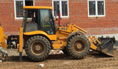 3в1 экскаватор-погрузчик аренда спецтехники