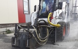 Бобкат в Аренду. Услуги мини погрузчика.