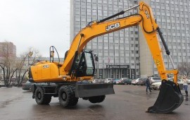 Экскаваторы полноповоротные, гусеничные, колёсные