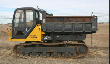 Аренда гусеничного самосвала Komatsu CD 60 R