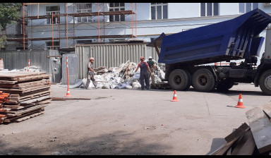 Вывоз мусора, грунта, снега. Погрузчик услуги.