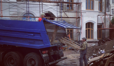 Вывоз мусора, грунта, снега. Погрузчик услуги.