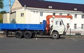 Грузоперевозки по Курской области. Манипулятор