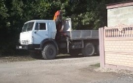 Манипулятор вездеход. Перевозка грузов.