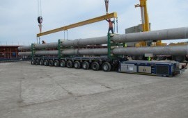 Перевозка негабаритных и грузов Goldhofer Аренда