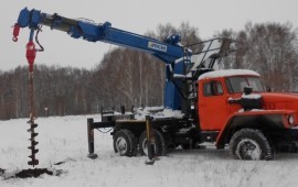 Аренда ямобуров на гусеничном ходу
