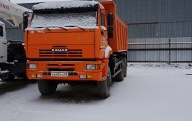 Услуги самосвала 6×6 16 куб. Односкат.