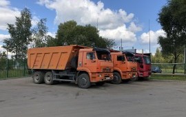 АРЕНДА самосвала асфальт, грунт, песок, щебень