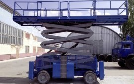 Сдается в аренду ножничный подъёмник в Уршельском