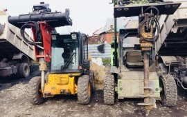 Услуги минипогрузчика bobcat( ГИДРОМОЛОТ, БУРОЯМ)