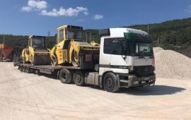 Аренда трала из\в Москва от 20 до 250 тонн