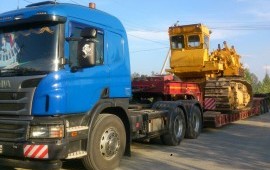 Аренда трала из\в Тюмень от 20 до 250 тонн