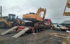 Аренда трала из\в Ростов на Дону от 20 до 250 тонн