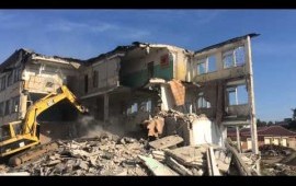 Демонтаж зданий снос утилизация демонтаж кирпичных