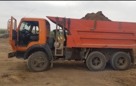 Сдам в аренду КамАЗ-самосвал с водителем