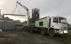 Аренда манипулятора. Перевозка негабаритных грузов