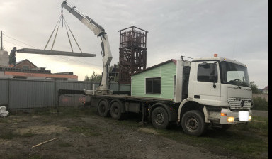 Аренда манипулятора. Перевозка негабаритных грузов