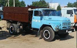 Услуги Зил самосвал. Песок, щебень, торф, керамзит