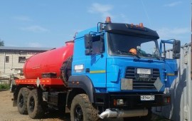 Вакуумник, АКН-10. Услуги ассенизатора. Откачка