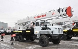 Услуги Автокрана Челябинец 25 т.