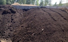 Чернозём плодородный, чистый без мусора