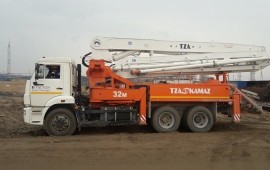 Аренда Автобетононасоса. Бетононасос услуги.
