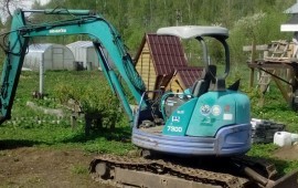 Услуги мини-экскаватора