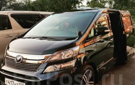 Аренда Toyota Vellfire во Владивостоке!