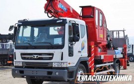 Аренда автовышки 45м
