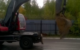 Полноповоротный экскаватор аренда