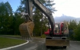 Полноповоротный экскаватор аренда