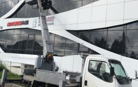 Услуги автовышки, аренда автовышек 14м 16м 22м 28м