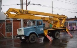 Услуги, аренда автовышки