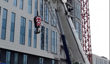 Аренда автокрана 90тн. услуги заказ