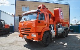 Автовышка вездеход 6х6 до 40 метров