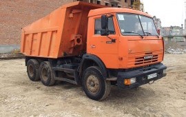 Аренда самосвала. Песок, щебень, чернозём, торф.
