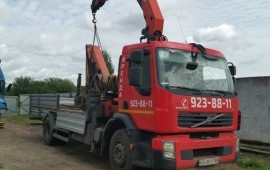 Манипулятор с водителем в аренду
