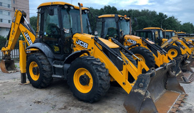 Аренда экскаватора погрузчика JCB + Гидромолот