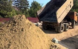 ПЕСОК, ЩЕБЕНЬ, ОТСЕВ, ЗЕМЛЯ с доставкой
