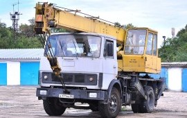 Ивановец 14м. 14тонн. Автокран аренда. в Мочище