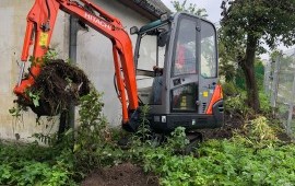 Аренда миниэкскаватора Hitachi
